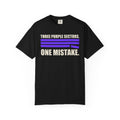 Three Purple Sectors One Mistake T-Shirt