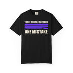 Three Purple Sectors One Mistake T-Shirt