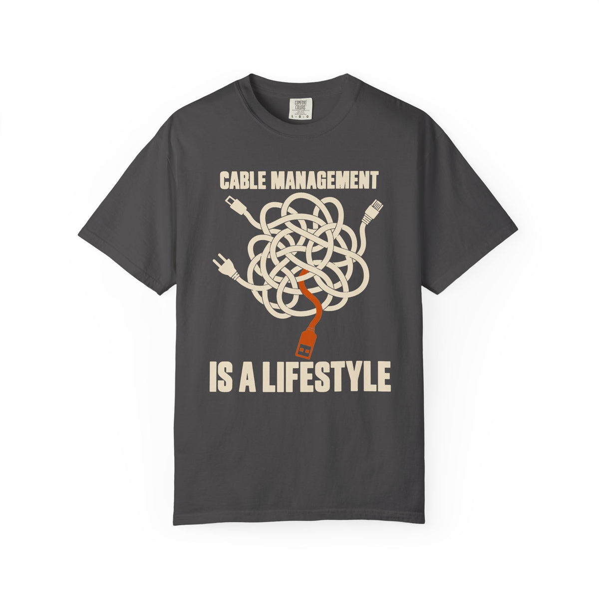 Cable Management Is A Lifestyle T-Shirt